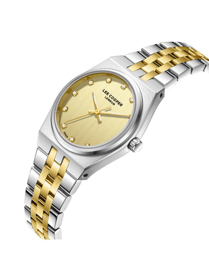 Reloj Lee Cooper Color Bitono LC08204.210 Para Dama