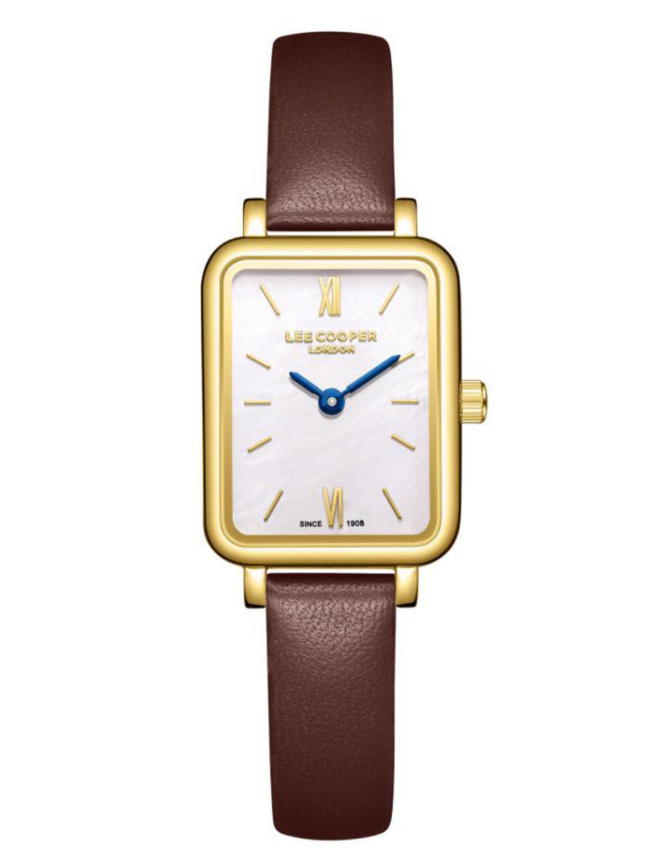 Reloj Lee Cooper Color Café LC08208.122 Para Dama