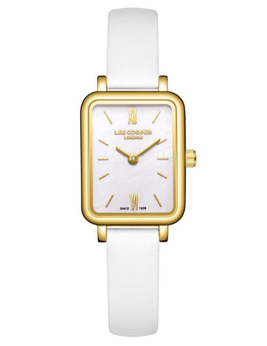 Reloj Lee Cooper Color Blanco LC08208.123 Para Dama