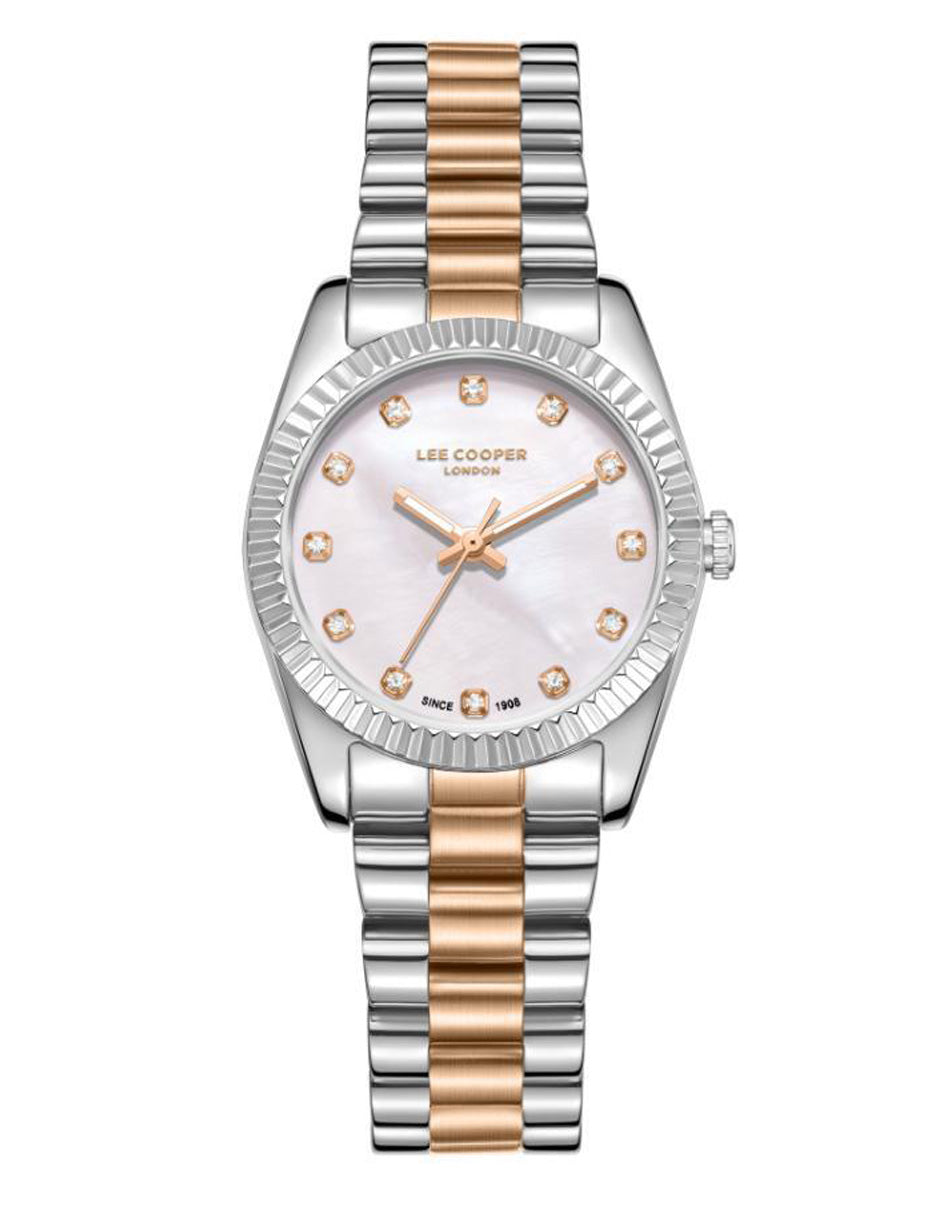Reloj Lee Cooper Color Bitono Lc08212.520 Para Dama