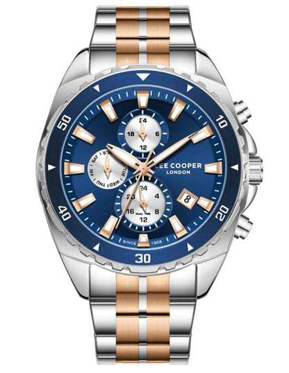 Reloj Lee Cooper Color Bitono Lc08217.590 Para Caballero