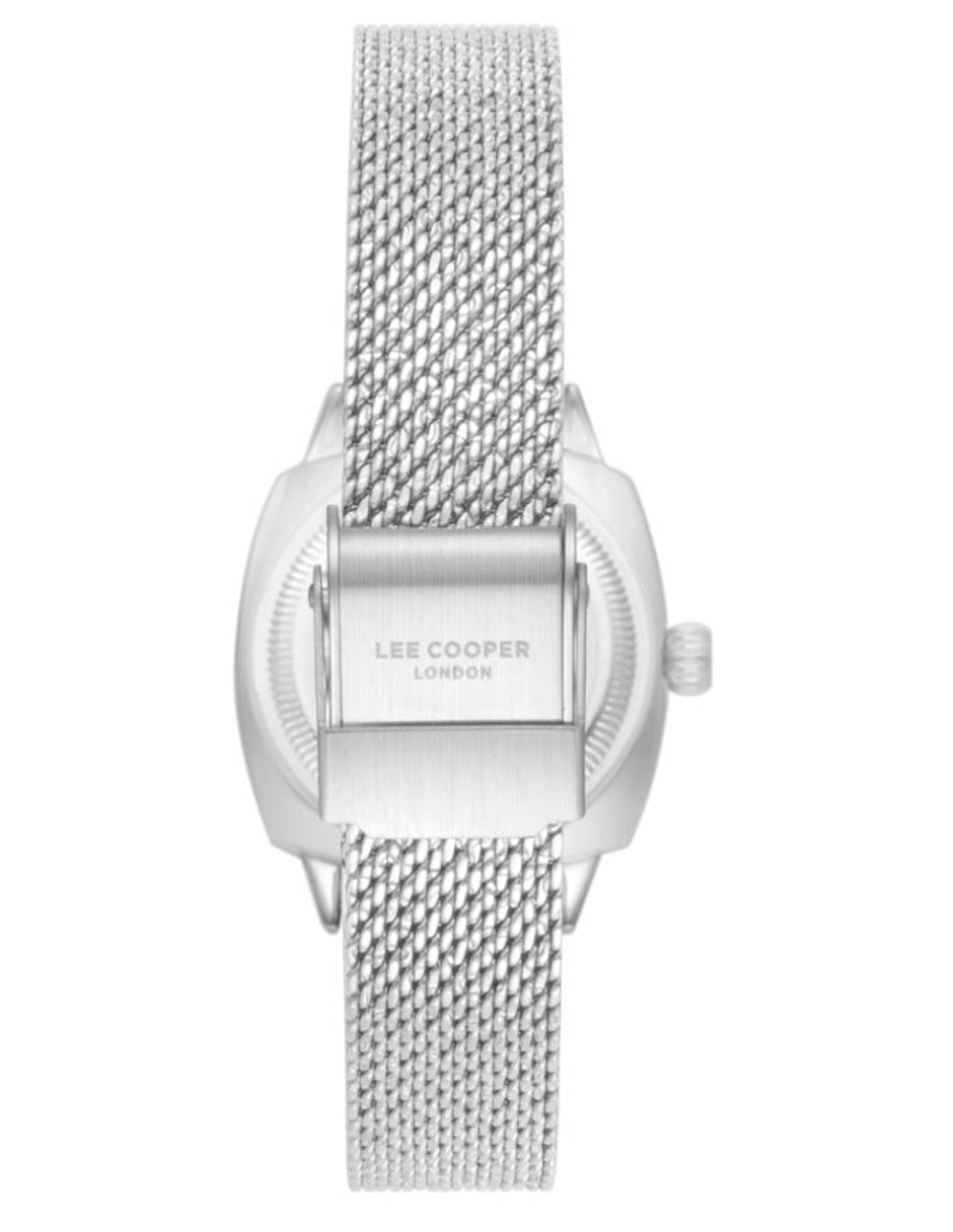 Reloj Lee Cooper Color Plateado Lc08221.390 Para Dama