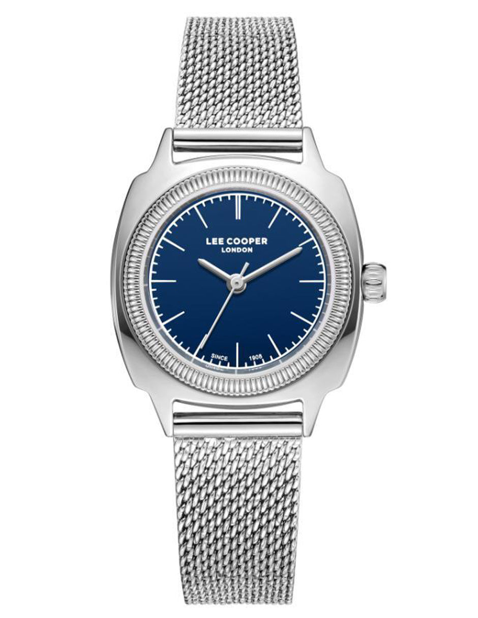 Reloj Lee Cooper Color Plateado Lc08221.390 Para Dama