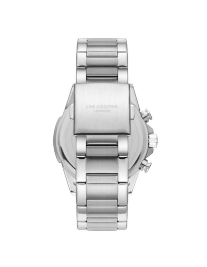 Reloj Lee Cooper Color Plateado LC08240.370 Para Caballero