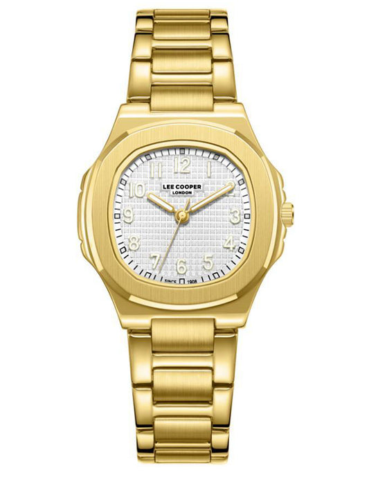 Reloj Lee Cooper Color Dorado LC08258.130 Para Dama
