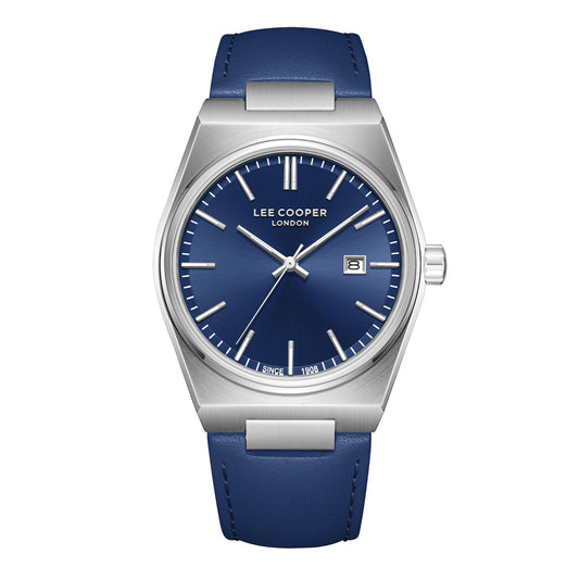 Reloj Lee Cooper Color Azul Lc08261.399 Para Caballero