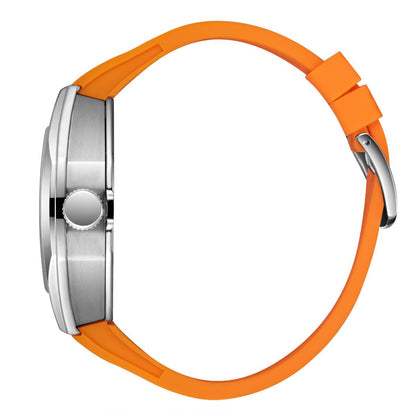 Reloj Lee Cooper Color Naranja Lc08264.350 Para Caballero