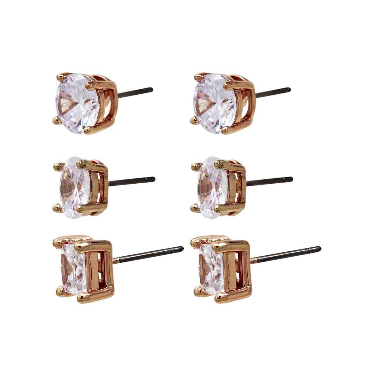 Aretes Napier color plateado NP17E00439