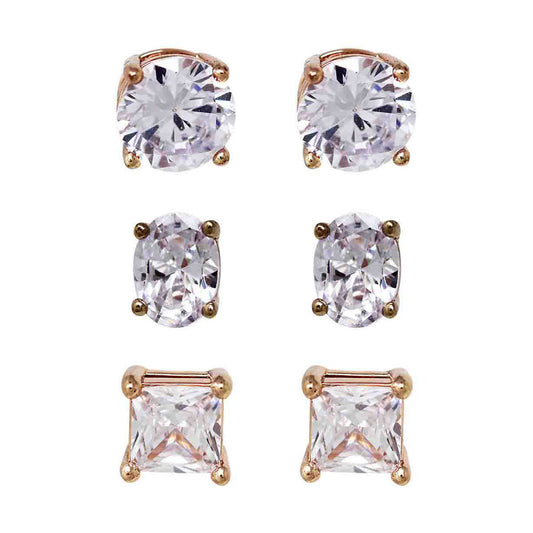 Aretes Napier color plateado NP17E00439
