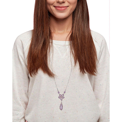 Collar Napier color plateado NP17N00091