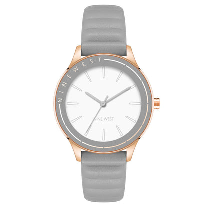 Reloj Nine West color gris NW2730RGGY