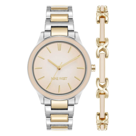 Reloj Nine West bitono NW2851TTST