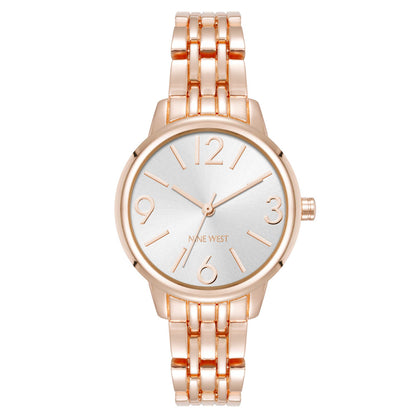 Reloj Nine West Color Oro Rosa NW3106SVRG para Dama
