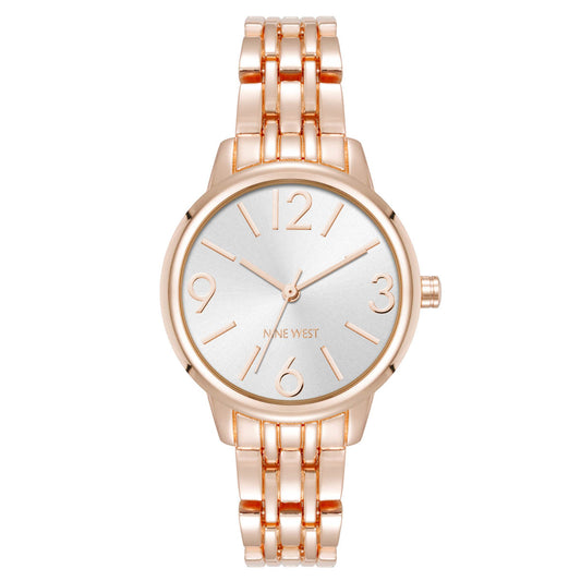 Reloj Nine West Color Oro Rosa NW3106SVRG para Dama