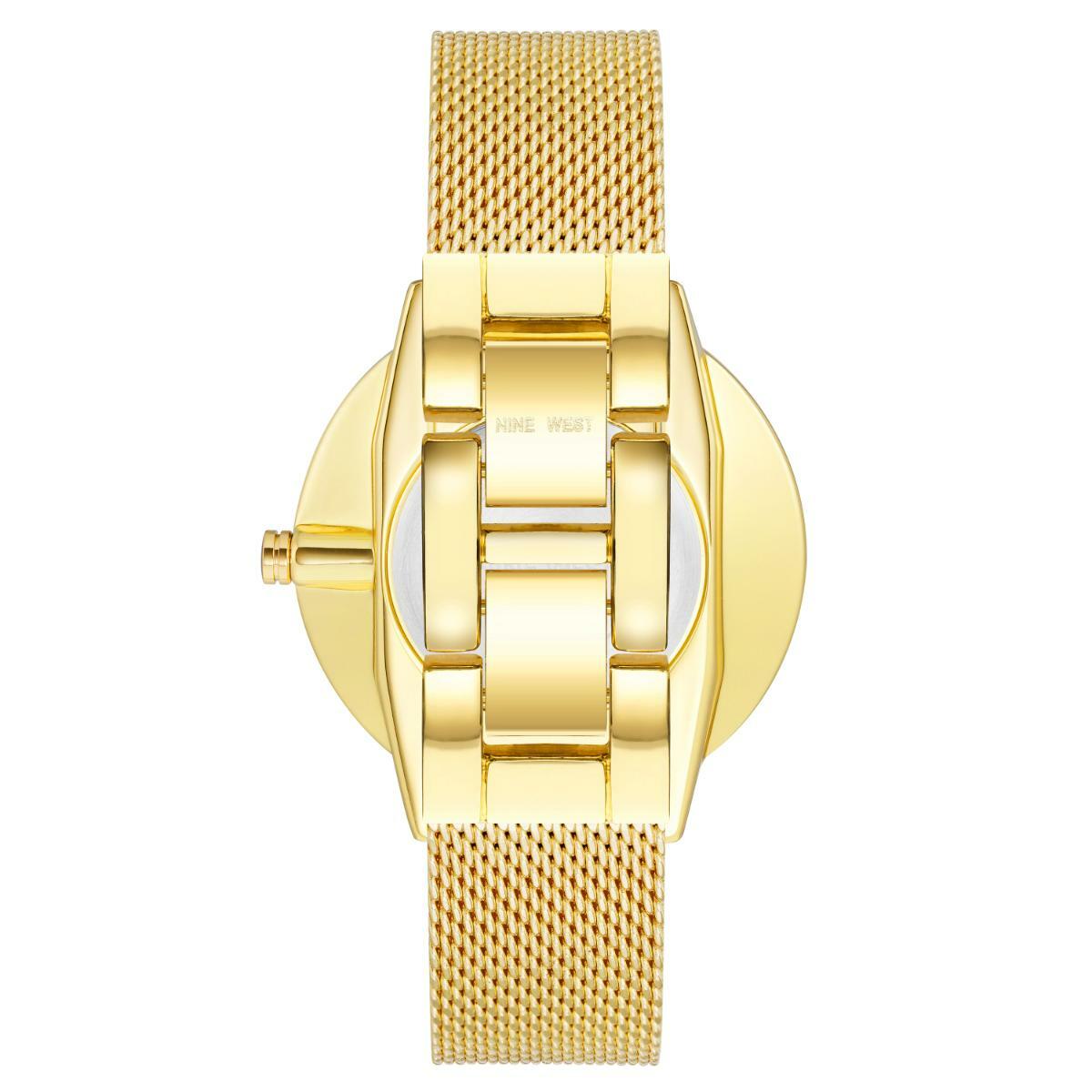 Reloj Nine West Color dorado NW1980GNGZ