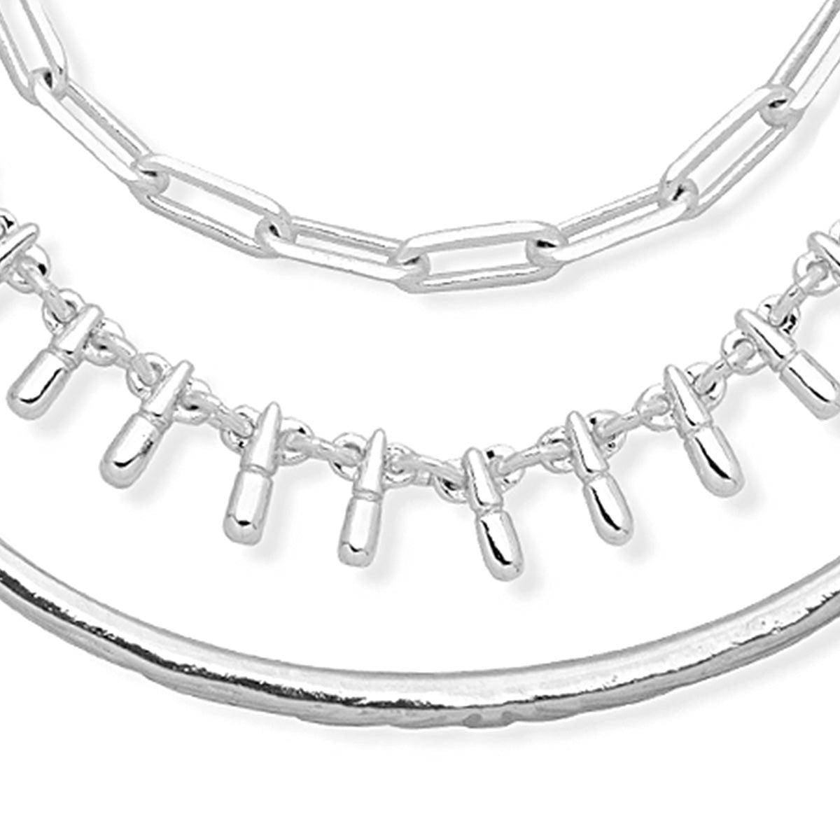 Pulsera Nine West color plateado NW19B00075