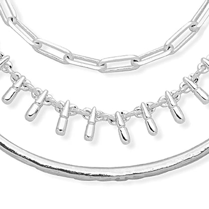 Pulsera Nine West color plateado NW19B00075