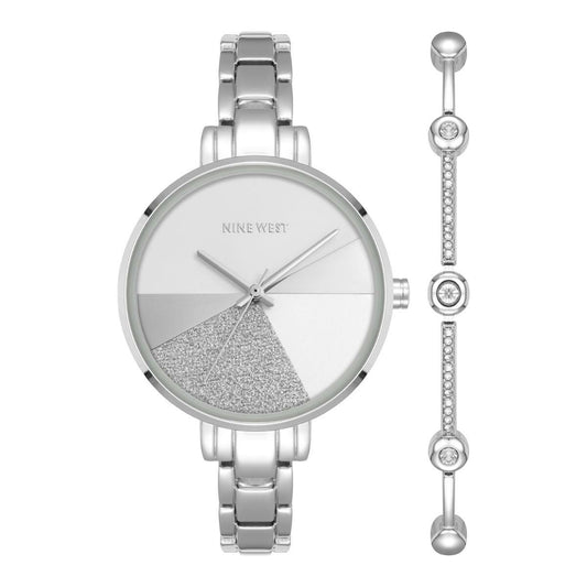 Reloj Nine West Color plateado NW2415SVST