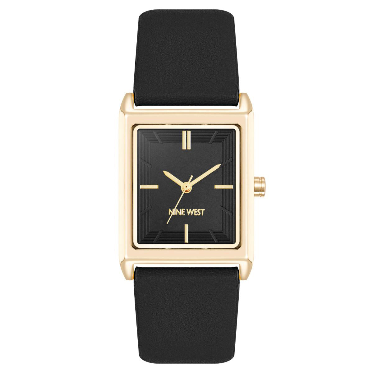 Reloj Nine West Color Negro Nw3210Gpbk Para Dama
