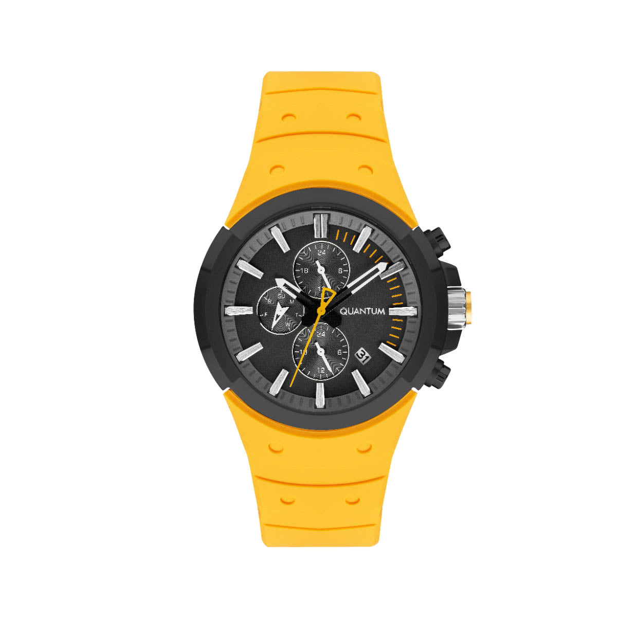 Reloj Quantum color amarillo PWG1004.654