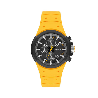 Reloj Quantum color amarillo PWG1004.654