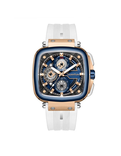 Reloj Quantum Color Blanco PWG1014.493 Para Caballero