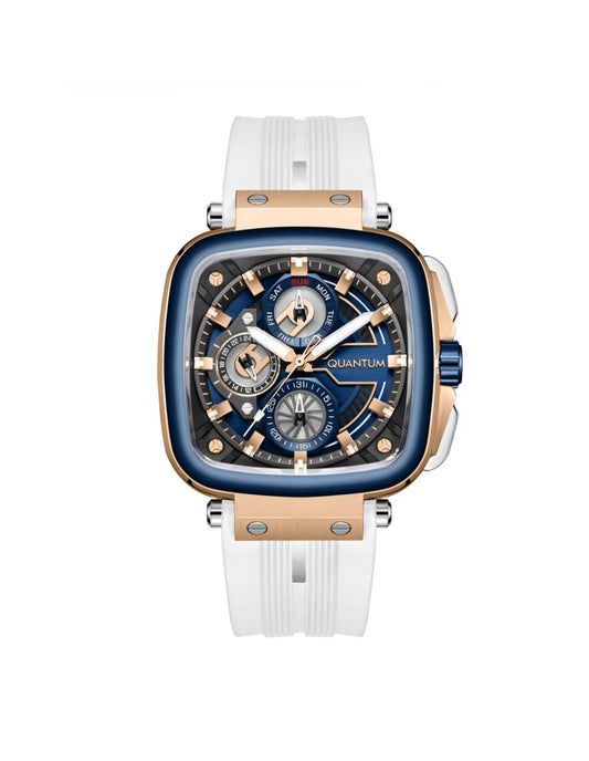 Reloj Quantum Color Blanco PWG1014.493 Para Caballero