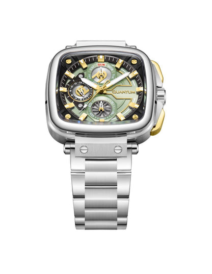 Reloj Quantum Color Plateado PWG1092.371 Para Caballero