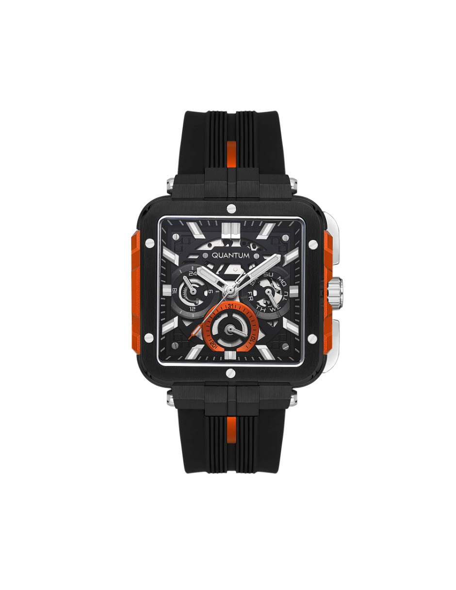 Reloj Quantum Color Negro PWG1102.651 Para Caballero