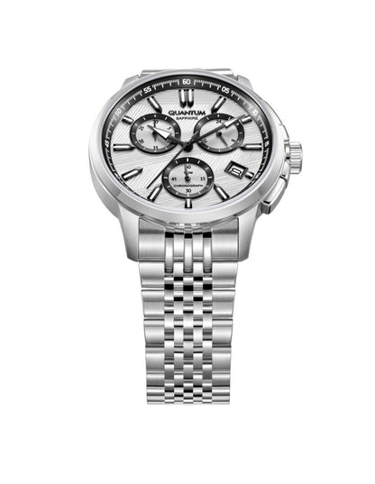 Reloj Quantum Color Plateado PWG1214.330 Para Caballero