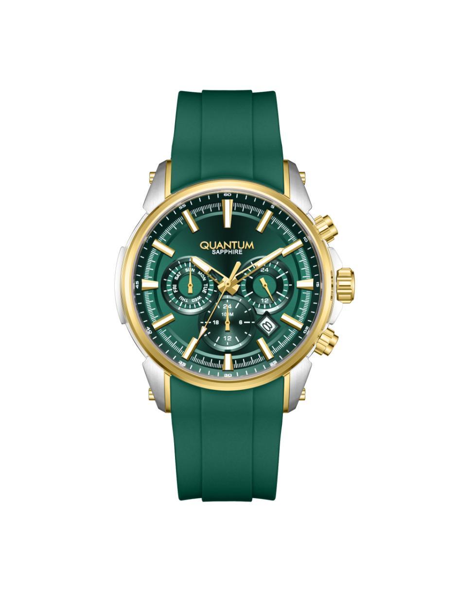 Reloj Quantum Color Verde PWG1220.275 Para Caballero