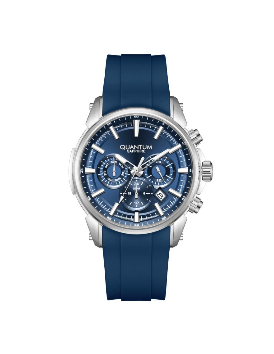Reloj Quantum Color Azul PWG1220.390 Para Caballero