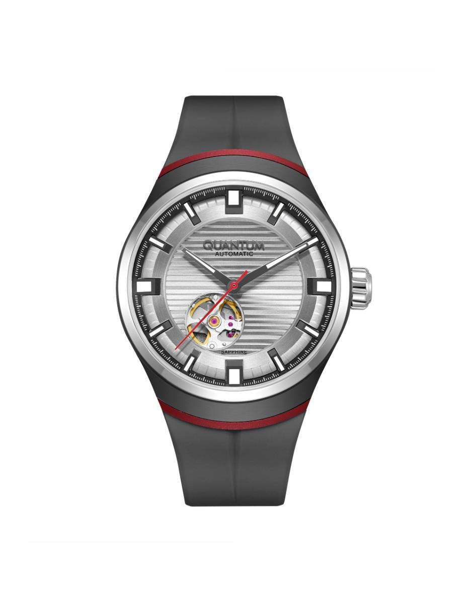 Reloj Quantum Color Negro QMG1203.631 Para Caballero