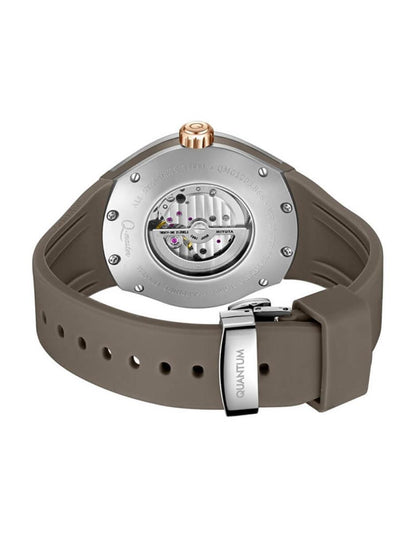 Reloj Quantum Color Café Qmg1203.866 Para Caballero