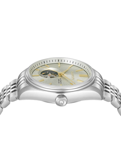 Reloj Quantum Color Plateado Qmg1207.570 Para Caballero