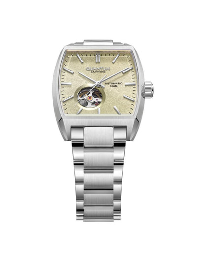 Reloj Quantum Color Plateado Qmg1226.310 Para Caballero