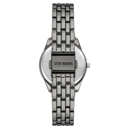 Reloj Nine West color plateado SM1019RBGY