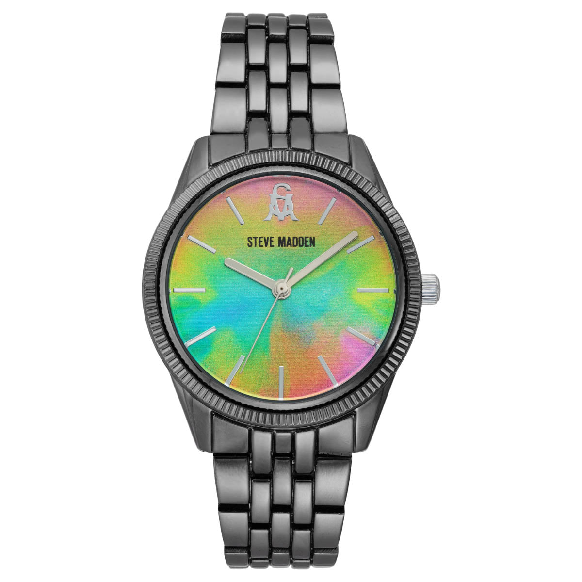 Reloj Nine West color plateado SM1019RBGY